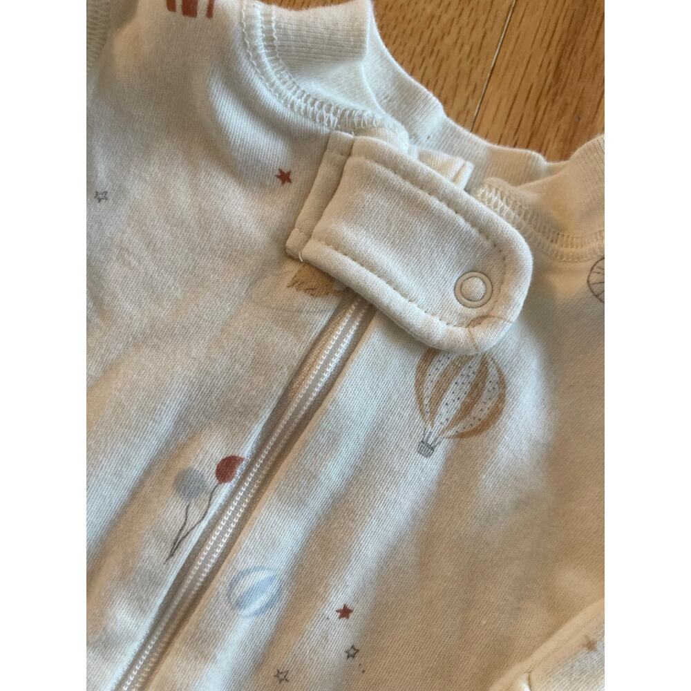 Quincy Mae Zip Long Sleeve Sleeper Footie Carnival Circus Newborn NB - Picture 8 of 8